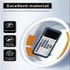 Case for Texas Instruments TI-84 Plus CE Graphing Calculator,WUNIAK Soft Silicone Protective Portable Cover with Lanyard,Anti-Scratch Shock Resistant Shell for TI-84 Plus CE/CE-T/CE-Python,Dark Blue view 3