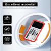 Case for Texas Instruments TI-84 Plus CE Graphing Calculator,WUNIAK Soft Silicone Protective Portable Cover with Lanyard,Anti-Scratch Shock Resistant Shell for TI-84 Plus CE/CE-T/CE-Python,Red view 3