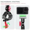 Quick Release Action Camera Handlebar Mount with 360 Adjustable Rotation Aluminum Alloy Clamp for Bikes Motorcycles Quick Release Action Camera Mount view 4
