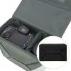 BaotyJie Camera Bag Insert Shockproof Equipment Photography Pouch Protection Portable Outdoor Compartment Padded Inner Case, Black L view 3