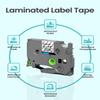 6-Pack Label Maker Tape 12mm 0.47" Clear TZe-131 Replacement for Brother P Touch Label Tape TZe131 TZ-131, Compatible with Brother Ptouch PT-D210 PT-H110 PT-D220 PT-D400, Black on Clear view 4