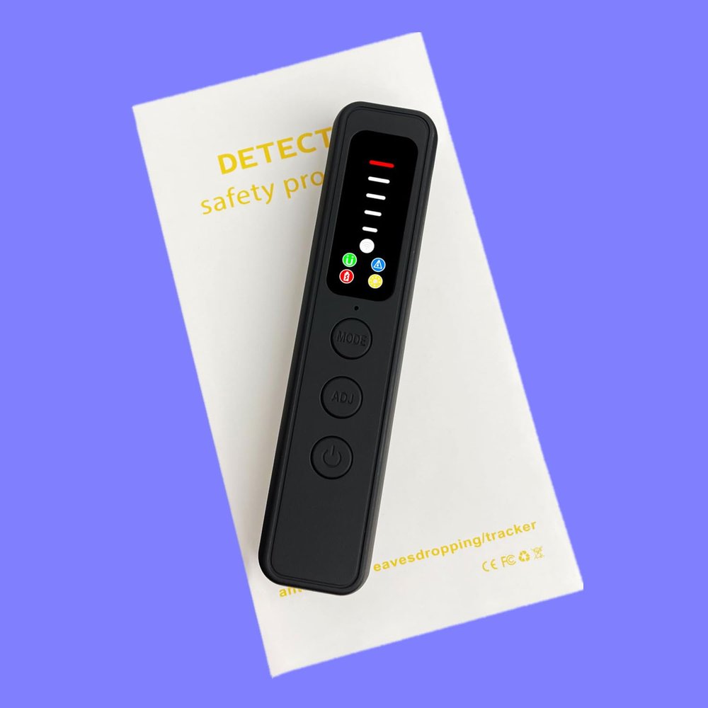 New Covert Camera Detector, Spy Camera Finder, Bug Scanner & Camera Detector, GPS Tracker & Eavesdropping Device Detector Ideal for Hotels, Bathrooms, Homes, Offices, Vehicles, and Travel Settings