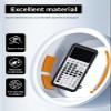 Case for Texas Instruments TI-84 Plus CE Graphing Calculator,WUNIAK Soft Silicone Protective Portable Cover with Lanyard,Anti-Scratch Shock Resistant Shell for TI-84 Plus CE/CE-T/CE-Python,Black view 3