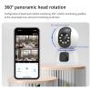 1080P HD Security Camera, Home Security Camera, 2MP Pixels with Two Way Talk and 360 Degree Pan Tilt Angle, Night Indoor Camera for view 4