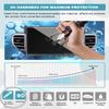 CDEFG Tempered Glass for 2025 2026 Toyota Sequoia Screen Protector, 14 Inch Touchscreen for 2022-2025 2026 Toyota Sequoia Accessories, Screen Cover HD Anti Fingerprints view 3
