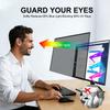 [2-Pack] 27 Inch Reusable Nano Bezel Anti-Glare Computer Privacy Screen for Monitor, 16:9 Aspect Ratio, Residue-Free Removable Anti-Spy Filter, Eye Protection Anti-Blue Light Desktop Security Shield view 2
