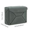 BaotyJie Camera Bag Insert Shockproof Equipment Photography Pouch Protection Portable Outdoor Compartment Padded Inner Case, Grey M view 4