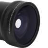 58mm 025x. Super Macro Fisheye Lens, Thread Lens for DSLR SLR Camera, Quality Aluminum Alloy with Optical Glass, Low Dispersion Coating for HD Images, Includes view 2