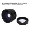 58mm 025x. Super Macro Fisheye Lens, Thread Lens for DSLR SLR Camera, Quality Aluminum Alloy with Optical Glass, Low Dispersion Coating for HD Images, Includes view 4