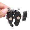 Aluminum Alloy Crabs Clamp Adapters 1/4 3/8 Female Threads for Photography Gear Mounting Solution Portable Super Clamp for Tripods view 2