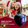 Heart Pendant Voice Recorder - 200h Storage Mini Hidden Recorder with Voice Activation & Noise Reduction, 35h Continuous Recording, Portable for Meetings, Lectures, Interviews (4GB) view 2