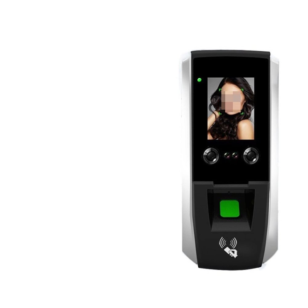 DFEDHF Punch Card Machine Face Mask Face Recognition Attendance Machine Punch Card Machine TCP/IP Access Control System,