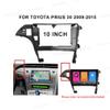 10.1'' for Toyota Prius 30 2009-2015 LHD Car Radio Stereo Dash Frame Fascia Bezel Panel Trim Mount Kit view 2
