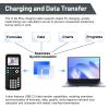 TI 84 Cord Compatible with Texas Instruments TI-84 Plus, TI-84 Plus CE, TI-84 Plus C Silver Edition, TI-89 Titanium, TI-Nspire CX II, TI-Nspire CX II CAS, TI Nspire CX CAS Graphing Calculator (3.3ft) view 3