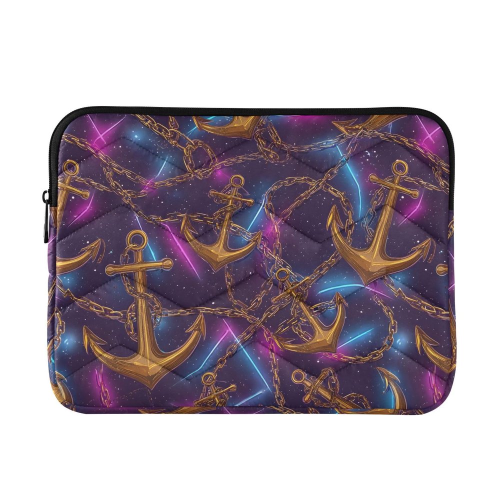 WEIYEKO Chain Ship Anchor Laptop Sleeve 15-16 inch Notebook Case Laptop case