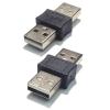 2Pack USB Connectors Converters Sturdy Metal Build Plugs Play Functionality Multiple Device Compatibility Metal USB Adapters view 1