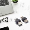 2Pack USB Connectors Converters Sturdy Metal Build Plugs Play Functionality Multiple Device Compatibility Metal USB Adapters view 2