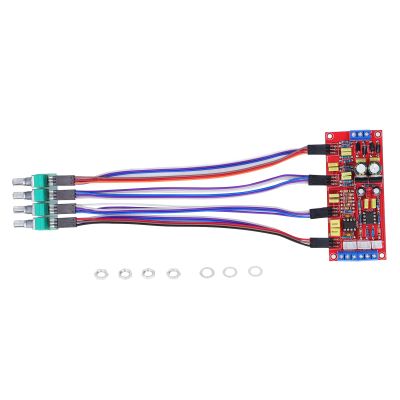 Baxnore Tone Board HiFi NE5532 Preamplifier Preamp Module Bass Treble Balance Volume Control Board for Audio Amplifier DIY Projects 100x43.5x23mm