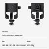 2. Cold Shoe Phone Monitor Bracket with 1/4in Thread Hole Quick-Clamp Tripod Mount for DSLR Camera Phone Mount view 3
