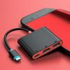 Aluminum USB Create Expansion Dock 3 Harbors 4K A Change Compatible Extreme Thin Plan for Notebook Panel Immediate Use Aluminum Create Center view 2