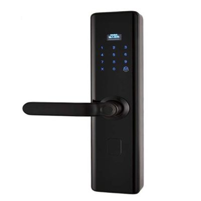 DFEDHF Door Locks with Keys Home Security Door Fingerprint Lock Smart Lock Swipe Password Automatic Unlocking Multi-Factor authentication
