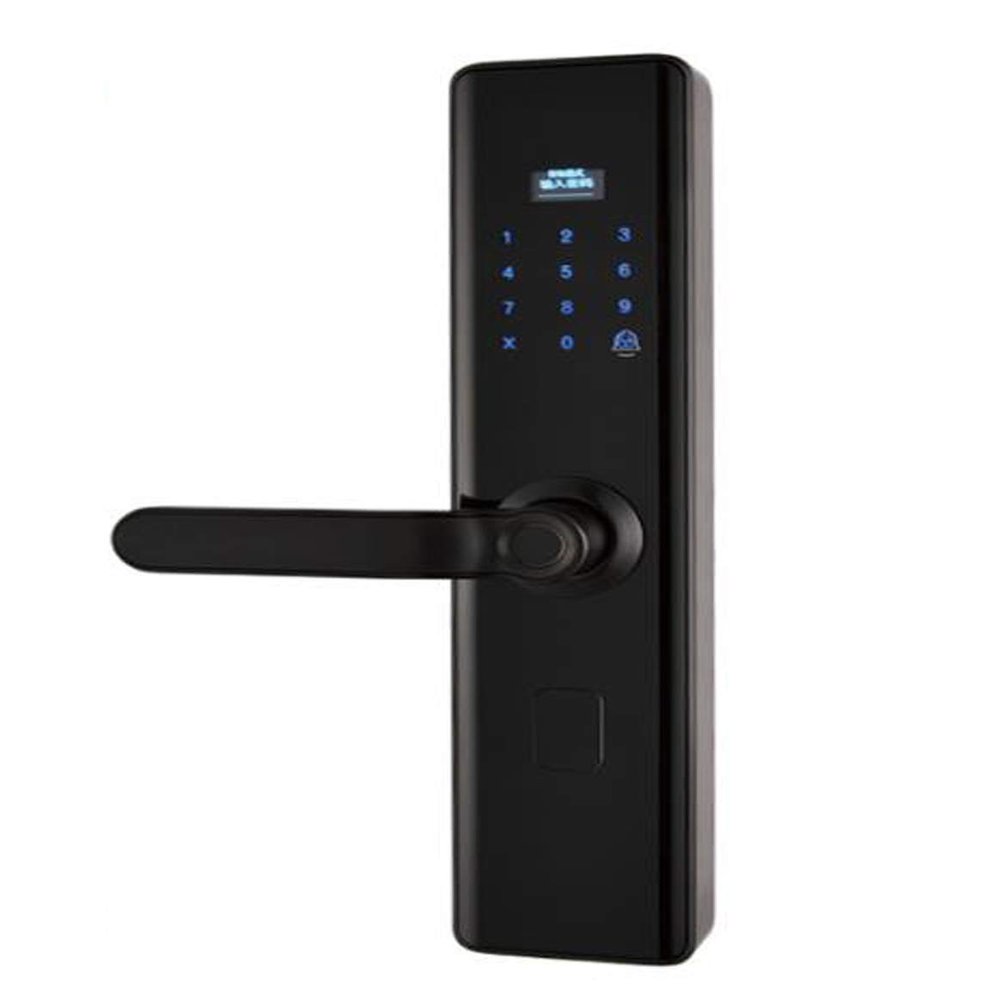 DFEDHF Door Locks with Keys Home Security Door Fingerprint Lock Smart Lock Swipe Password Automatic Unlocking Multi-Factor authentication