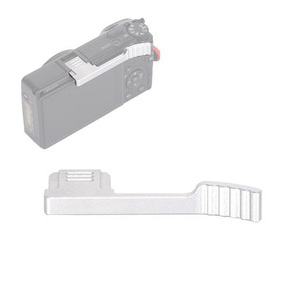 Thumbs Up Grip for Ricoh GR4 GR IV GRIV, Aluminum Alloy Thumb Rest Ergonomic Hot Shoe Thumbs Up Grip Enhanced Grip & Stability for GR4 Camera (White)