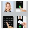 DFEDHF Time Clocks 2.4 Inch Face Recognition Fingerprint ID Card Password Fingerprint Time Attendance Machine Door Access Control System, view 2