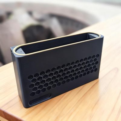 Portable Speaker Casing Compatible with Wuzhi Audio ZK-1001U, Speaker Case with Easy-Access Ports and Pre-Drilled Mounting Holes