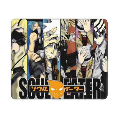 Anime Soul Eater Gaming Mouse Pad Non-Slip Mousepad Stitched Edge Computer Mouse Pads for Desk Accessories 10x12in