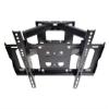 26-52/55 Inch LCD TVs Wall Mount  TV Bracket With Dual-Arm Left Right Regulation, Ceiling Mounted Stand Holder(Black+26-55-inch dual-arm) view 1