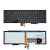 Backlit Keyboard for Lenovo for ThinkPad T540 T540P T550 T560 P50S L540 L560 L570 W540 W541 W550S E540 E531 Notebook(US with Backlight) view 1