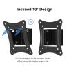 14-26inch Fixed TV Wall Mounted Bracket 75/100mm Pitch, Flat TV Frame Stand Holder, Tilt Angle, For LCD LED Vesa Monitor view 4