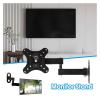 10-27 Inch Display TV Wall Mount  Articulating Arms Bracket, Swivel Tilt Extension Rotation, TV Monitor Stand Holder, With Screws view 2