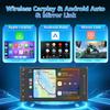 Surakey Android 13 Car Stereo for Toyota Scion xD 2008-2014, 2+32GB 7in Car Radio with CarPlay Wireless Android Auto, Head Unit Touch Screen Bluetooth WiFi SWC GPS FM/RDS Backup Camera/Microphone view 3