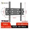 32-65 Inch TV Bracket Wall Mount  Fixed TV Stand, Tilted 15, TV Monitor Holder, VESA 400X400mm, Load 45kg(With Tile) view 3