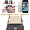 600W LCD Screen Repair Separator, Fast Heat Plate Touch Screen Removal Tool, LED 3-Digit Digital Display, Temperature Range 50~180, with Built-in Vacuum Pump, for Max 13 Inches(19  29cm) view 4