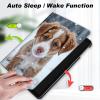 Case for iPad 10.2 iPad 9th Generation 2021/ iPad 8th Generation 2020/ iPad 7th Generation 2019,Slim Soft Shockproof TPU Silicone Protective Back Shell Cas,Cute Dog Snowy view 3