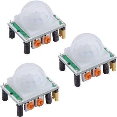 3pcs HC-SR501 PIR Infrared Sensor Human Body Infrared Motion Module for Arduino Raspberry Pi
