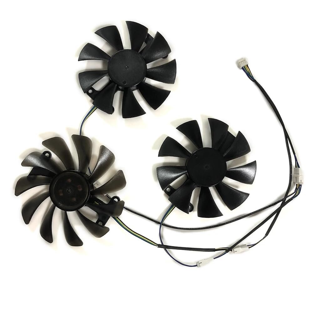 3Pcs for Yeston RX580 8G D5 Game ACE PA GPU Cooling Fan GA91S2H for RX 580 Cards