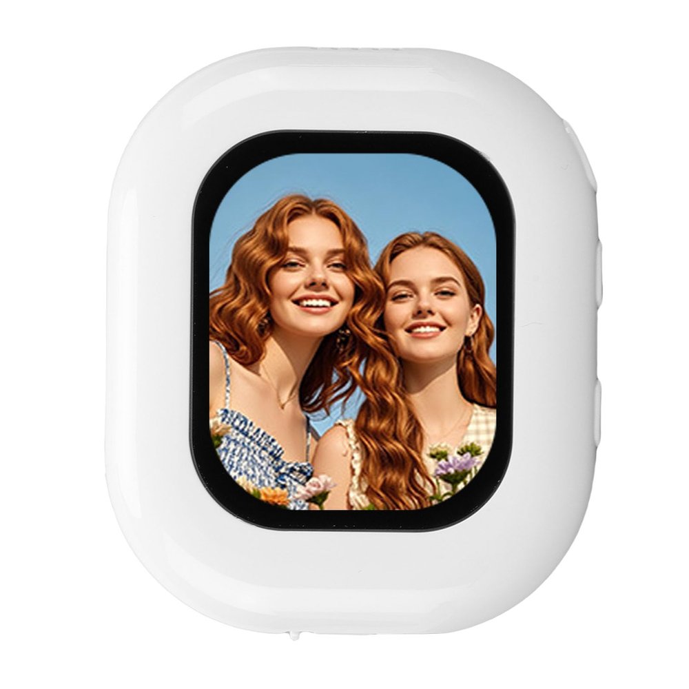 Yunseity Wireless Selfie Screen, Back Camera Screen 2.01 Inch 2.4G 5G WiFi Magnetic Phone Screen with Remote Control for Photo Taking Live Streaming, 3X Digital Zoom and Light