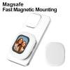 Yunseity Wireless Selfie Screen, Back Camera Screen 2.01 Inch 2.4G 5G WiFi Magnetic Phone Screen with Remote Control for Photo Taking Live Streaming, 3X Digital Zoom and Light view 3