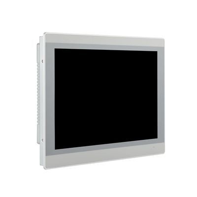 ANDAQI 13.3 Inch TFT LED Industrial Panel PC, High Temperature 5-Wire Resistive Touch Screen, I7 1365U, PW31, VGA, HDMI, 2 x LAN, 2 x COM, 0 RAM, 0 Storage, Barebone No System