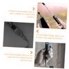 Mikikit 2pcs Mini Bendable Condenser Microphone for Phone Tablet Laptop Plug and Play Noise-reducing Mic for Video Recording Live Streaming Singing and Voice Calls Portable Black view 3