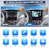 4+64G Android 15 Car Stereo for Subaru Forester Impreza WRX 2008-2012 with Wireless Carplay Android Auto, 9'' 1280 * 720P Touchscreen Bluetooth5.0 GPS WiFi AHD Rear Camera FM RDS EQ SWC view 2