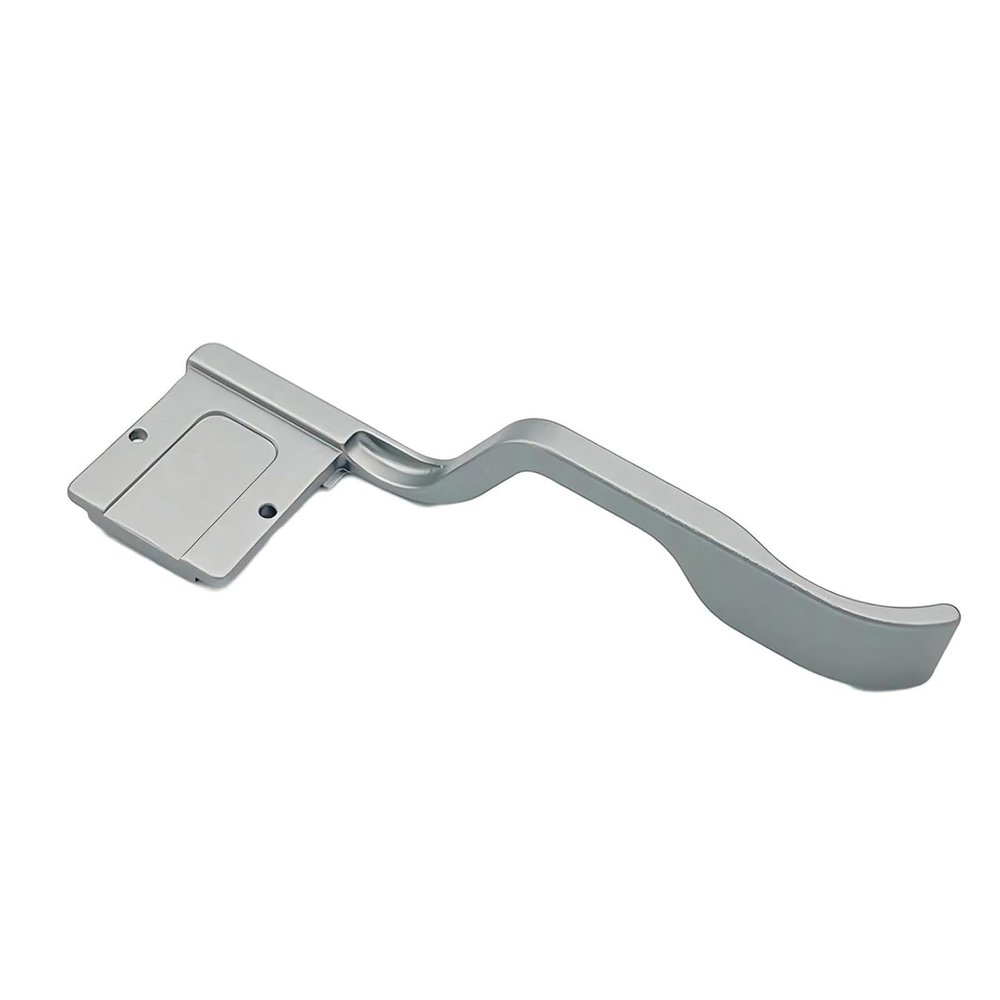 SZZCNOX X-M5 Thumb Grip, Metal Thumb Up Rest Grip with Hot Shoe Cover Protector for Fujifilm Fuji XM5 Camera, for Stable and Secure Handling, Not Affect The Use of XM-5 Camera Buttons (Silver Gray)