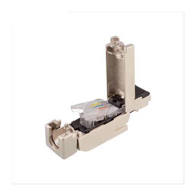 4-pin Industrial Field Connector Right Angle 4-pin Modular Plug Shielded for 6GK1901-1BB10-2AA0(4Pin Straight Plug)
