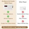 KJV Audio Bible Player for Seniors  King James Version Electronic Talking Bible for Visually Impaired/Blind, 26H Playtime, Big One-Touch Buttons, Portable Bible on Audio for Elderly (White) view 2