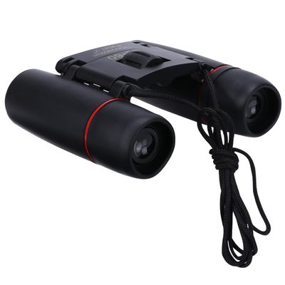 DECHOUS Folding Binoculars Compact Outdoor Binocular with High-Definition Lens Anti-Slip Shockproof Shell Lightweight Travel Birding for Adults Hiking and Sightseeing