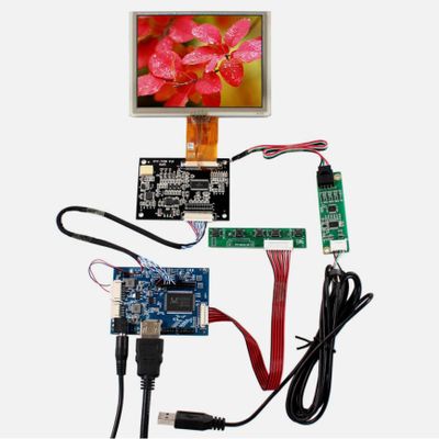 5''Inch 640(RGB)480, VGA 159PPI 50 pins FPC Complete Display ZJ050NA-08C a-Si TFT-LCD, LCM Touch Panel + H-D LCD Controller Board for Door Phone LCD Screen